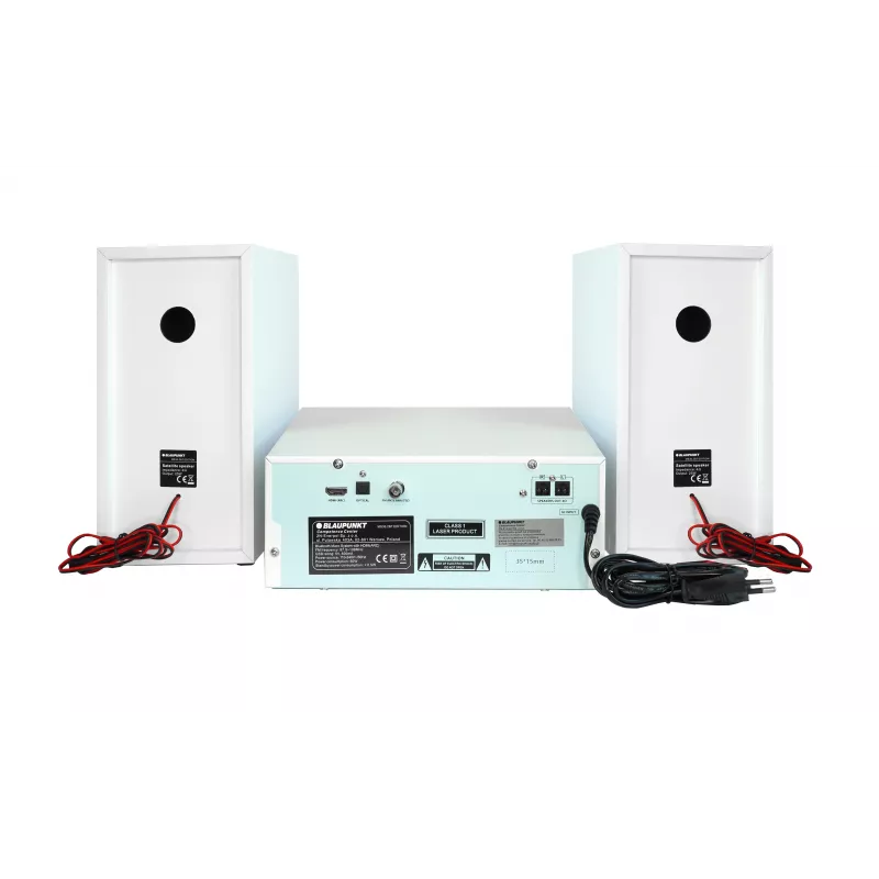Blaupunkt MS30.2BT Edition mikrojärjestelmä Bluetoothilla, CD, USB, HDMI ARC, FM-radio, 2x25W RMS, musta