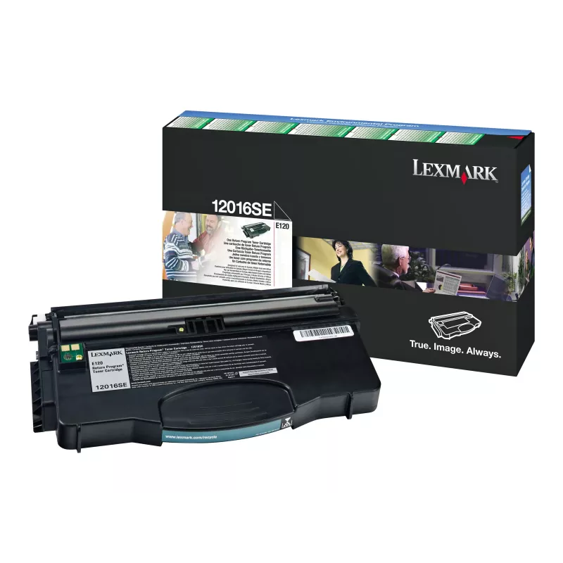 Lexmark 12016SE alkuperäinen värikasetti musta vakiokapasiteetti 2 000 sivua E120 E120n