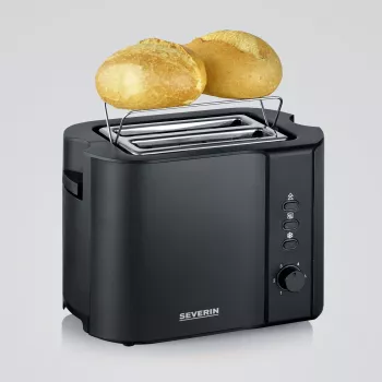 Severin AT 9552 leivänpaahdin 2 viipaletta musta 800 W