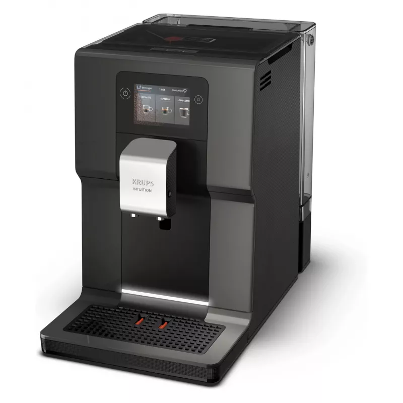 KRUPS Intuition Preference EA872B10 täysautomaattinen kahvinkeitin cappuccino-valmistajalla, 15 bar, musta