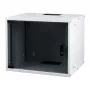 EFB Elektronik BASIC 19 tuuman seinäkiinnitteinen verkkokaappi 6U, syvyys 450mm, Flat Pack, valkoinen (RAL 9010)