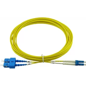 BlueOptics duplex kuitu-patchkaapeli LC-UPC/SC-UPC singlemode 15 metriä