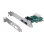 EXSYS EX-11042 PCIe USB 3.2 Gen 1 -kortti 2 portilla NEC-piirisarja