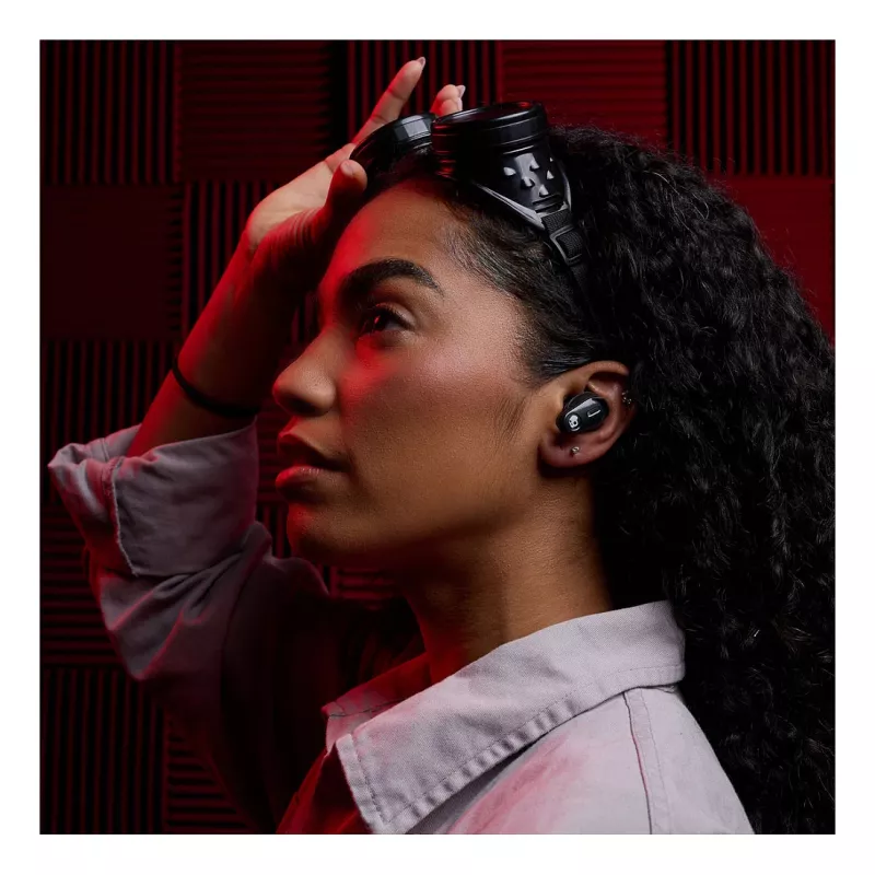 Skullcandy Method 360 ANC True Wireless nappikuulokkeet musta Bluetooth 5.3 (S2MTW-T740)