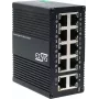 Exsys EX-62026PoE teollinen minikytkin 10-porttinen Gigabit PoE+ 12-48VDC