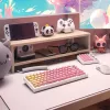 Glorious GPBT näppäinhatut - Pink Grapefruit (114 näppäintä, Cherry-profiili, PBT, Dye-Sublimated)