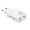 EVERACTIVE GaN 45W USB-C laturi QC3.0 SC-465Q valkoinen