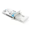 EVERACTIVE GaN 45W USB-C laturi QC3.0 SC-465Q valkoinen