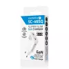 EVERACTIVE GaN 45W USB-C laturi QC3.0 SC-465Q valkoinen