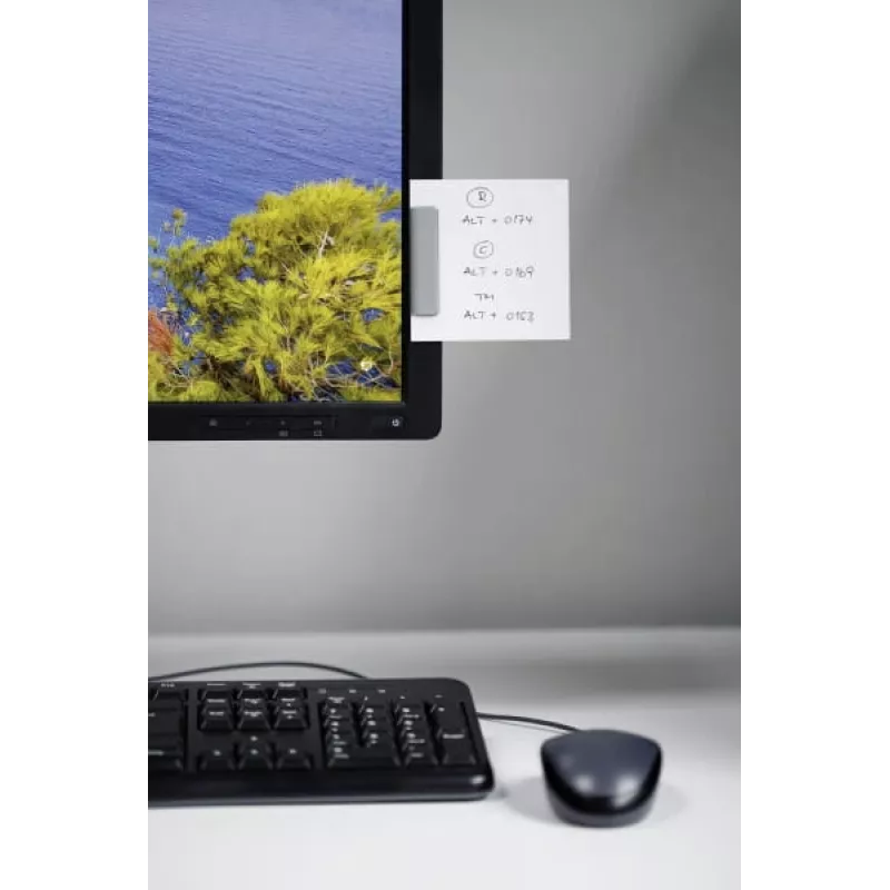 Durable DURAFIX Display Rail - hopea (5 kpl:n pakkaus)