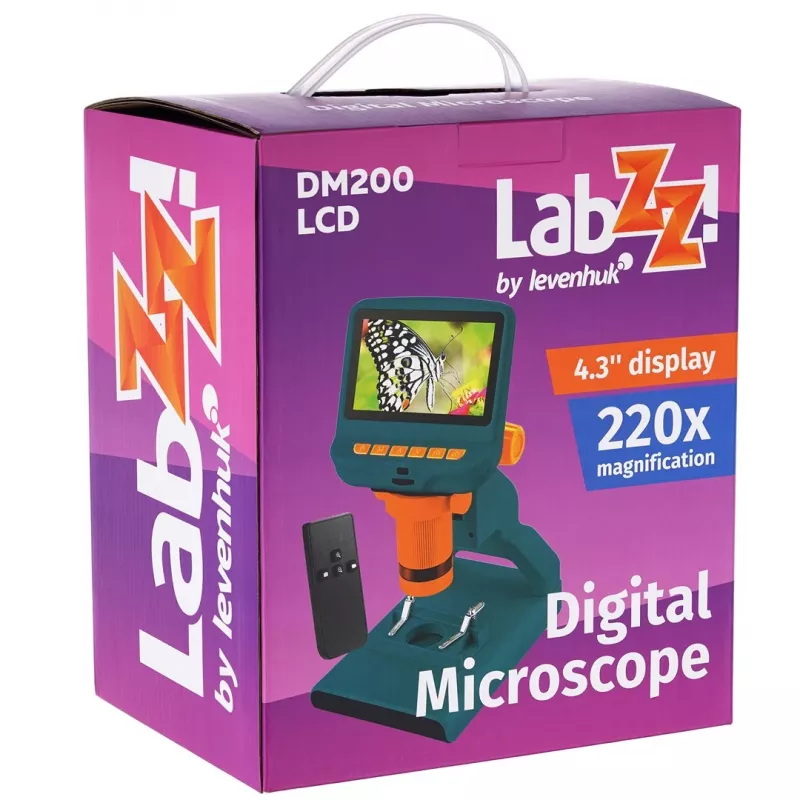 Levenhuk LabZZ DM200 LCD-digitaalimikroskooppi
