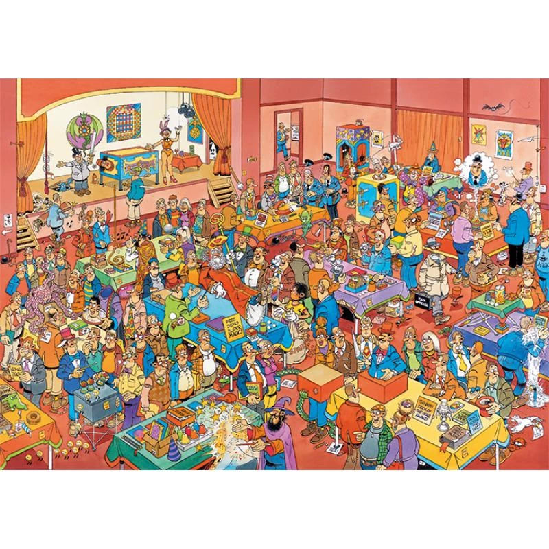 JUMBO SPIELE Jan van Haasteren The Magic Fair 1000-osainen palapeli