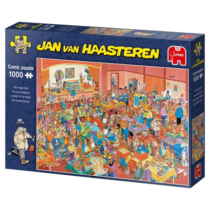 JUMBO SPIELE Jan van Haasteren The Magic Fair 1000-osainen palapeli