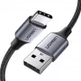 UGREEN USB-C - USB-A-kaapeli 1 m musta
