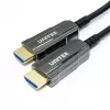 UNITEK HDMI 2.0 AOC 4K 60Hz 12m aktiivinen optinen kaapeli - musta