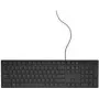 Dell KB216 johdollinen USB-näppäimistö - tanskalainen QWERTY-asettelu - musta