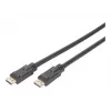 DIGITUS DisplayPort-kaapeli vahvistimella 4K 60Hz UHD DP/DP uros/uros musta 20m