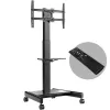 ONKRON TS1552E-B TV-teline 43-75 tuuman näytöille, musta