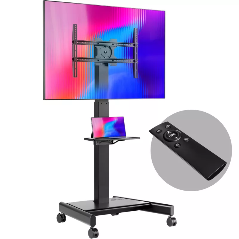 ONKRON TS1552E-B TV-teline 43-75 tuuman näytöille, musta
