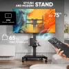 ONKRON TS1552E-B TV-teline 43-75 tuuman näytöille, musta