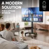 ONKRON TS1552E-B TV-teline 43-75 tuuman näytöille, musta