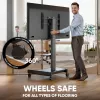 ONKRON TS1552E-B TV-teline 43-75 tuuman näytöille, musta