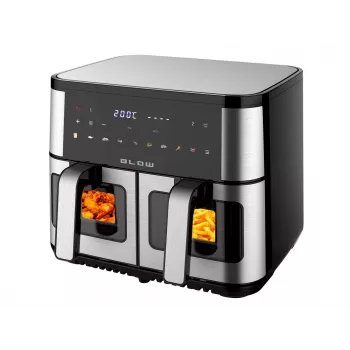 BLOW kiertoilmakypsennin 2500W 9L digitaalinen kosketuspaneeli LED-näyttö musta