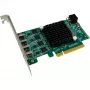 HighPoint RocketU 1244C USB 3.2 Gen 2x2 PCIe 3.0 x4 -isäntäsovitinkortti 4 USB-C-liitännällä