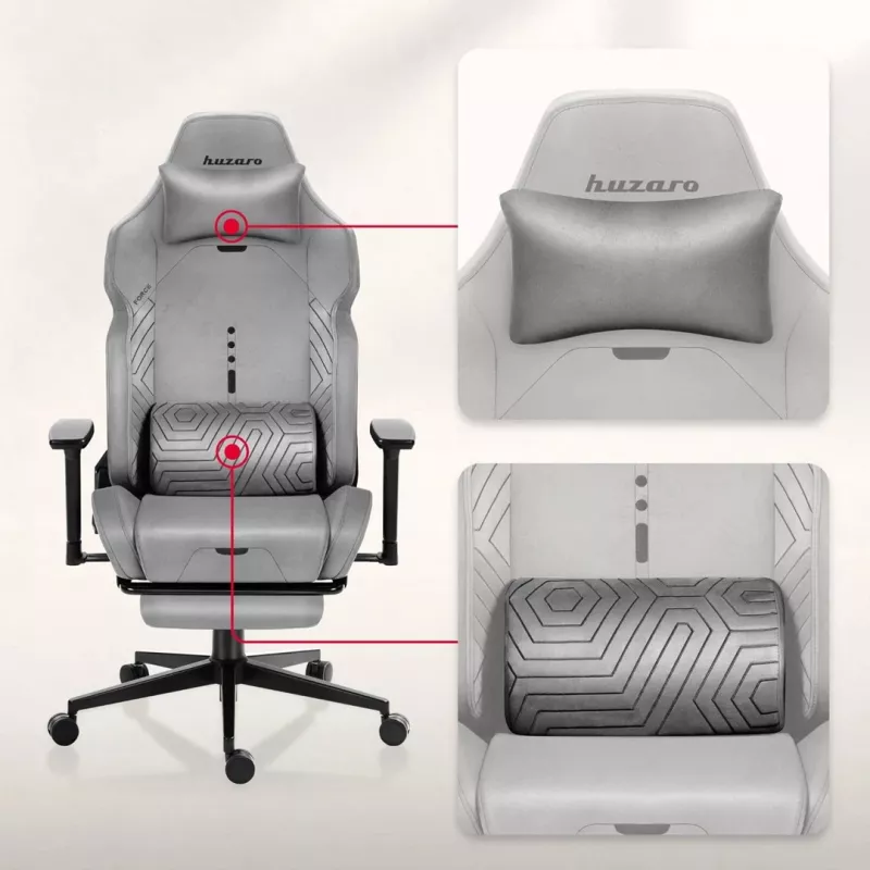 Huzaro Force 8.1 Grey pelituoli