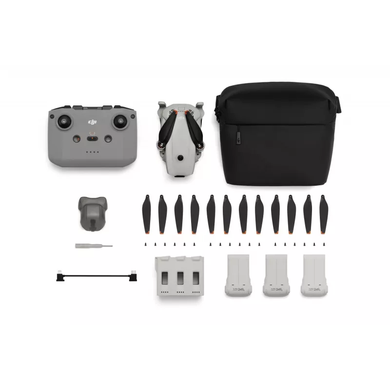 DJI Lito 1 Fly More Combo (DJI RC-N3) drooni 4K-kameralla, harmaa