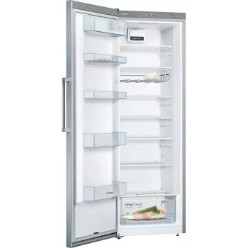 Bosch KSV33VLEP jääkaappi VitaFresh-toiminnolla, 324 l, hopea