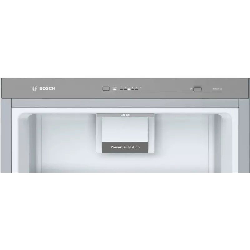 Bosch KSV33VLEP jääkaappi VitaFresh-toiminnolla, 324 l, hopea