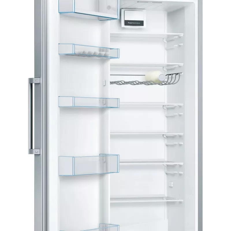 Bosch KSV33VLEP jääkaappi VitaFresh-toiminnolla, 324 l, hopea
