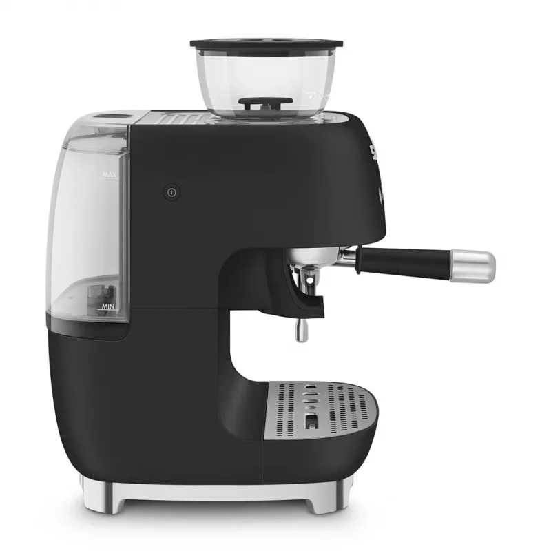 Smeg EGF03BLMEU espressokone myllyllä, 1650 W, musta