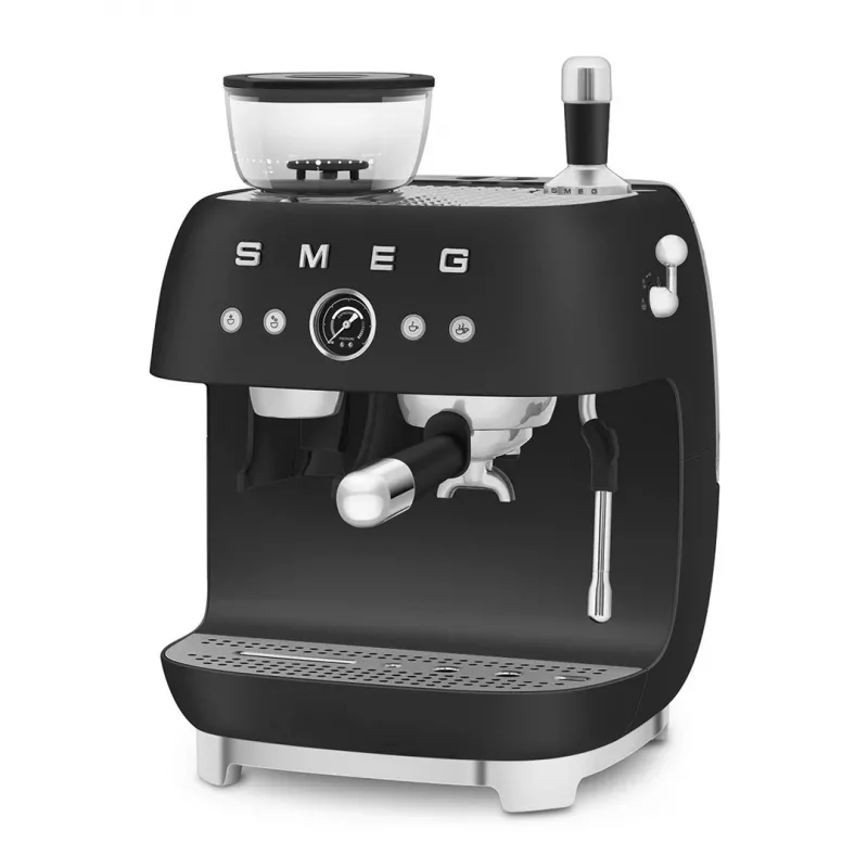 Smeg EGF03BLMEU espressokone myllyllä, 1650 W, musta
