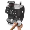 Smeg EGF03BLMEU espressokone myllyllä, 1650 W, musta