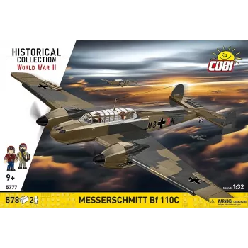 COBI KLOCKI Blocks Messerschmitt BF 110C 578 palaa