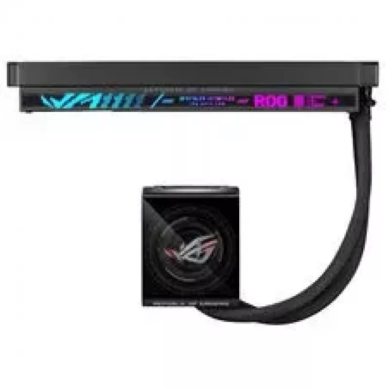 ASUS ROG Strix LC IV 360 ARGB LCD -all-in-one-nestemäinen CPU-jäähdytin, 360 mm, musta