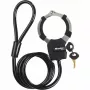 Master Lock Street Cuff vaijerilukko avaimella - musta - 1000 mm - 8 mm