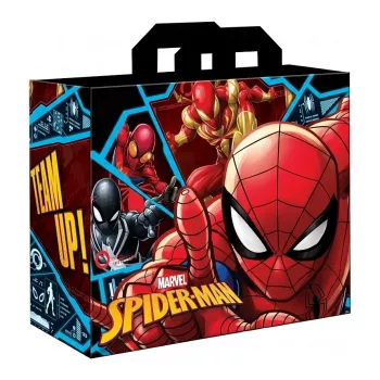 CLD MERCH Marvel Spider-Man uudelleenkäytettävä ostoskassi multi