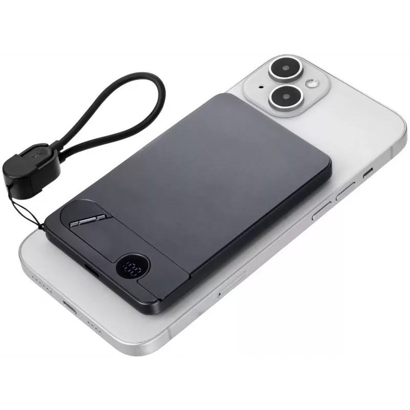 TROIKA varavirtalähde STROMKONSERVE 5 (POP50/TI) - 5 000 mAh, titanium
