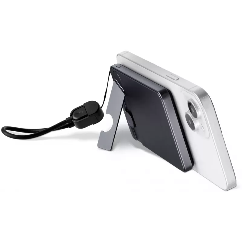 TROIKA varavirtalähde STROMKONSERVE 5 (POP50/TI) - 5 000 mAh, titanium