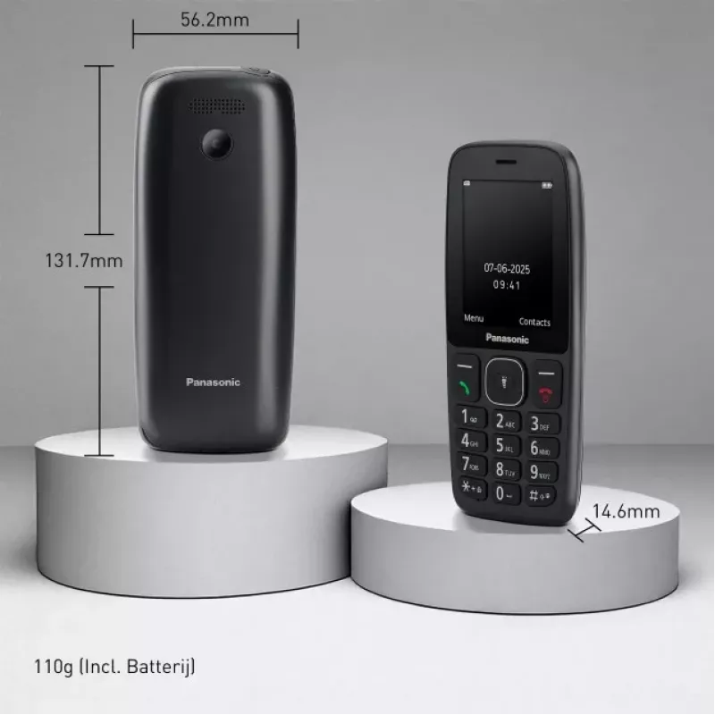 Panasonic KX-TF400EXB Matkapuhelin, musta