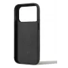 Mujjo Leather Case for iPhone 17 Pro MagSafe-yhteensopiva (musta)