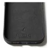 Mujjo Leather Case for iPhone 17 Pro MagSafe-yhteensopiva (musta)