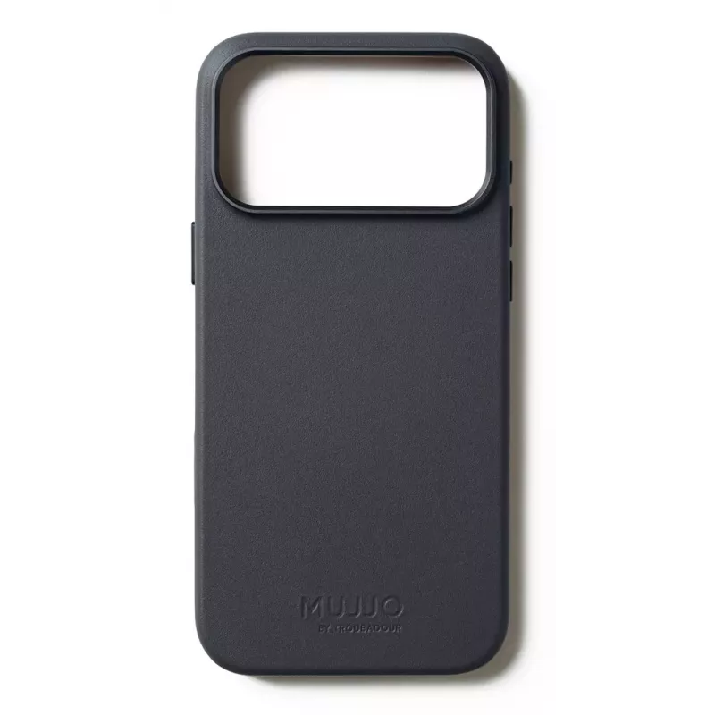 Mujjo nahkakotelo iPhone 17 Pro Max MagSafe-yhteensopiva (Basalt)