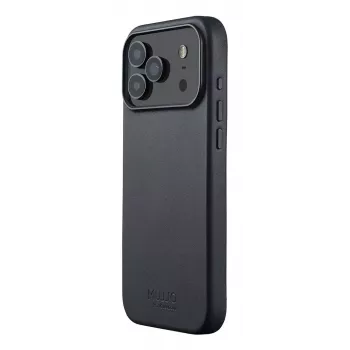 Mujjo nahkakotelo iPhone 17 Pro Max MagSafe-yhteensopiva (Basalt)