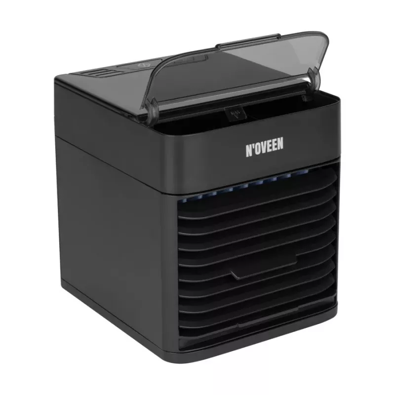 N'OVEEN MAC330 Mini haihdutusilmajäähdytin 7.5W USB-C 600ml valkoinen/harmaa