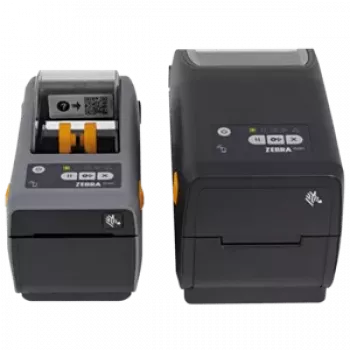 Zebra ZD411 suoratermo-/termosiirtotarratulostin, 300 dpi, USB, USB Host, Bluetooth BLE, 102 mm/s, 54 mm tulostusleveys