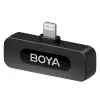 BOYA BY-V1 V2.0 erittäin kompakti 2,4GHz langaton mikrofoni Lightning-laitteille - 1TX+1RX